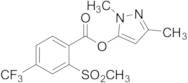 1,3-Dimethyl-1H-pyrazol-5-yl 2-(methylsulfonyl)-4-(trifluoromethyl) Benzoate