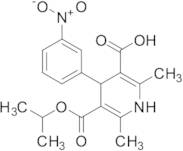 2,6-dimethyl-4-(3-nitrophenyl)-5-[(propan-2-yloxy)carbonyl]-1,4-dihydropyridine-3-carboxylic acid