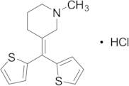 3-(Di-2-thienylmethylene)-1-methylpiperidine Hydrochloride