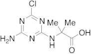 Deethylcyanazine acid