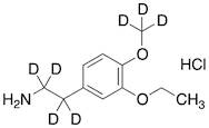 2-(3-Ethoxy-4-methoxy-d3-phenyl)ethyl-1,1,2,2-d4-amine HCl