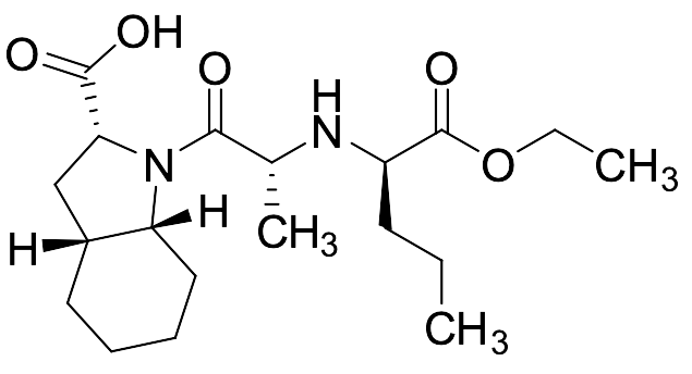 (2R,3aR,7aR)-1-(((R)-1-Ethoxy-1-oxopentan-2-yl)-D-alanyl)octahydro-1H-indole-2-carboxylic Acid