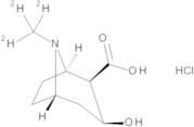 (-)-Ecgonine-d3 Hydrochloride