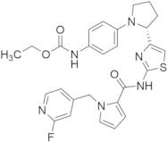 Ethyl (R)-(4-(2-(2-(1-((2-Fluoropyridin-4-yl)methyl)-1H-pyrrole-2-carboxamido)thiazol-4-yl)pyrro...