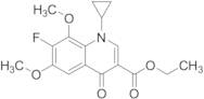 Ethyl 1-Cyclopropyl-7-fluoro-6,8-dimethoxy-4-oxo-1,4-dihydroquinoline-3-carboxylate