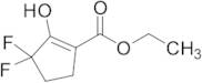 Ethyl 3,​3-​Difluoro-​2-​hydroxycyclopent-​1-​ene Carboxylate