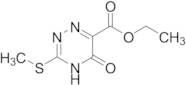 Ethyl 2,5-dihydro-3-(methylthio)-5-oxo-1,2,4-triazine-6-carboxylate