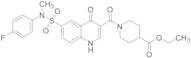 Ethyl 1-[[6-[[(4-Fluorophenyl)methylamino]sulfonyl]-1,4-dihydro-4-oxo-3-quinolinyl]carbonyl]-4-pip…