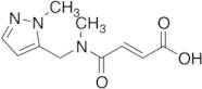 (2E)-4-{Methyl[(1-methyl-1H-pyrazol-5-yl)methyl]amino}-4-oxobut-2-enoic Acid