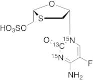 Emtricitabine 5-O-Sulfate-13C,15N2