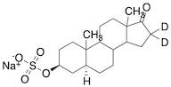 Sodium 5α-Androstan-3β-ol-17-one-16,16-d2 Sulfate