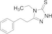 4-Ethyl-5-(2-phenylethyl)-4H-1,2,4-triazole-3-thiol
