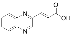 3-(quinoxalin-2-yl)prop-2-enoic Acid