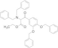 Ethyl 3-(3,4-Bis(benzyloxy)phenyl)-2-(dibenzylamino)-3-oxopropanoate