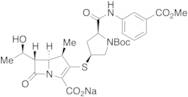 Ertapenem N-tert-Butyloxycarbonyl Methyl Ester Sodium Salt