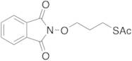 Ethanethioic Acid S-[3-[(1,3-Dihydro-1,3-dioxo-2H-isoindol-2-yl)oxy]propyl] Ester