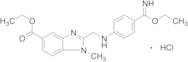 2-[[[4-(Ethoxyiminomethyl)phenyl]amino]methyl]-1-methyl-1H-benzimidazole-5-carboxylic Acid Ethyl Ester Hydrochloride