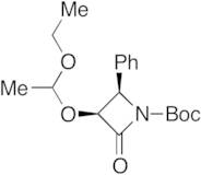 (3R,4S)-3-(1-Ethoxyethoxy)-2-oxo-4-phenyl-1-azetidinecarboxylic Acid 1,1-Dimethylethyl Ester