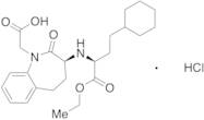 (3-(1-Ethoxycarbonyl-3-cyclohexyl-(1S)-propyl)amino-2,3,4,5-tetrahydro-2-oxo-1H-1-(3S)-benzazepine…