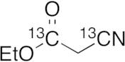 Ethyl Cyanoacetate-13C2