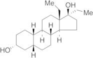(3α,5β,17α)-13-Ethyl-18,19-dinorpregnane-3,17-diol