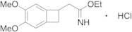 Ethyl [(3,4-dimethoxybicyclo[4.2.0]octa-1,3,5-trien-7-yl)methyl]imidoformate Hydrochloride