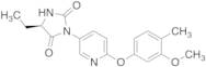 (5R)-5-Ethyl-3-[6-(3-methoxy-4-methylphenoxy)-3-pyridinyl]-2,4-imidazolidinedione