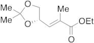 Ethyl (2E,4S)-4,5-Isopropylidenedioxy-2-methylpent-2-enoate