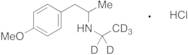 N-(Ethyl-d5)-4-methoxy Amphetamine Hydrochloride