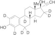 Ethynyl Estradiol-2,4,9,6,6,16,16-d7 (Major)
