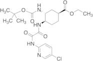 (1S,3R,4R)-Ethyl 3-((tert-Butoxycarbonyl)amino)-4-(2-((5-chloropyridin-2-yl)amino)-2-oxoacetamido)…