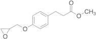 3-(4-(2,3-Epoxypropoxy)phenyl)propionic Acid Methyl Ester