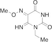 1-Ethyldihydro-6-imino-2,4,5(3H)-pyrimidinetrione 5-(O-Methyloxime)