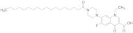 1-Ethyl-6-fluoro-1,4-dihydro-4-oxo-7-[4-(1-oxooctadecyl)-1-piperazinyl]-3-quinolinecarboxylic Acid