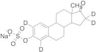 Sodium Estrone-2,4,16,16-d4 Sulfate (Stabilized with TRIS, 50% w/w)