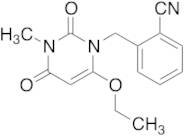 2-[(6-Ethoxy-3,4-dihydro-3-methyl-2,4-dioxo-1(2H)-pyrimidinyl)methyl]-benzonitrile