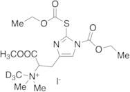 N(Im)-Ethoxycarbonyl-S-ethoxycarbonyl L-Ergothioneine Methyl Ester Iodide-D3