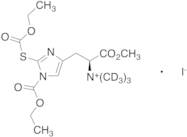 N(Im)-Ethoxycarbonyl-S-ethoxycarbonyl L-Ergothioneine-d9 Methyl Ester Iodide