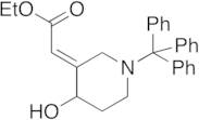 rac- (2E)-3-[(Ethoxycarbonyl)methylene]-1-trityl-4-piperidinol