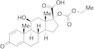 (11b,​17a)​-17-​[(Ethoxycarbonyl)​oxy]​-​11-​hydroxy-​3-​oxo-​androsta-​1,​4-​diene-​17-​carboxylic Acid