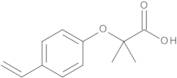 2-(4-Ethenylphenoxy)-2-methyl-propanoic Acid