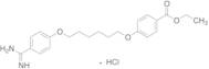 Ethyl 4[[6-(4-Carbamimidoylphenoxy)hexyl]oxy]benzoate Hydrochloride