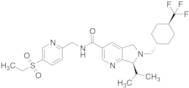 (7S)-N-[[5-(Ethylsulfonyl)-2-pyridinyl]methyl]-6,7-dihydro-7-(1-methylethyl)-6-[[trans-4-(trifluoromethyl)cyclohexyl]methyl]-5H-Pyrrolo[3,4-b]pyridine-3-carboxamide