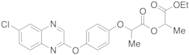 1-Ethoxy-1-oxopropan-2-yl 2-(4-((6-chloroquinoxalin-2-yl)oxy)phenoxy)propanoate