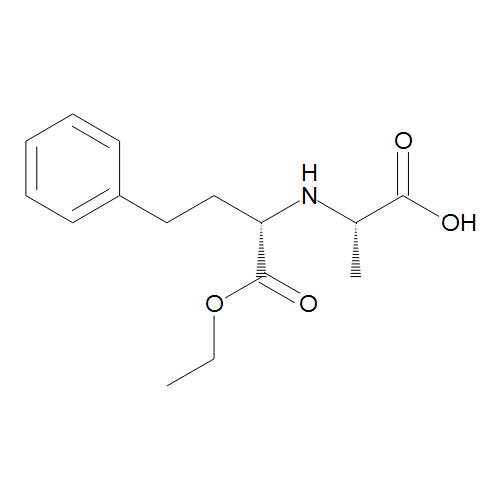 (+)-N-[1-(S)-Ethoxycarbonxyl-3-phenylpropyl]-L-alanine
