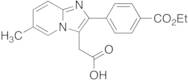 2-[4-(Ethoxycarbonyl)phenyl]-6-methyl-imidazo[1,2-a]pyridine-3-acetic Acid