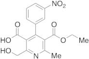 5-(Ethoxycarbonyl)-2-(hydroxymethyl-6-methyl-4-(3-nitrophenyl)nicotinic Acid(Nitrendipine Impurity)