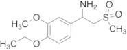 1-(4-Ethoxy-3-methoxyphenyl)-2-(methylsulfonyl)ethanamine