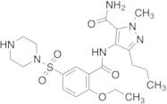 4-[2-Ethoxy-5-(1-piperazinylsulfonyl)benzoamido]-1-methyl-3-propyl-1H-pyrazole-5-carboxamide