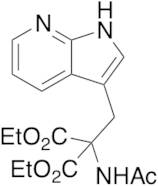Ethyl a-Acetamido-a-carbethoxy-b-(7-aza-3-indolyl)propionate